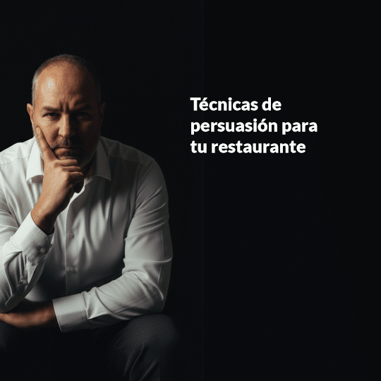 Técnicas de persuasión en el restaurante
